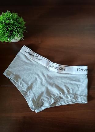 Трусики слип трусики шортиками calvin klein 🩶