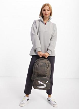 Рюкзак puma originals urban backpack olive оригинал9 фото