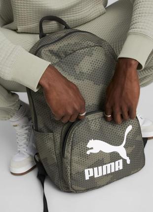 Рюкзак puma originals urban backpack olive оригинал