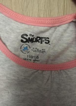 Пижама smurfs 110-1162 фото