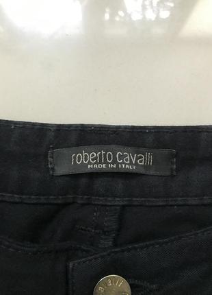 Укороченные брюки roberto cavalli, качественные и красиво садятся6 фото