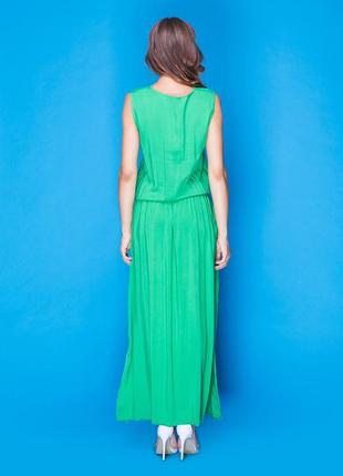 Сарафан зеленое платье макси romstyle4 фото