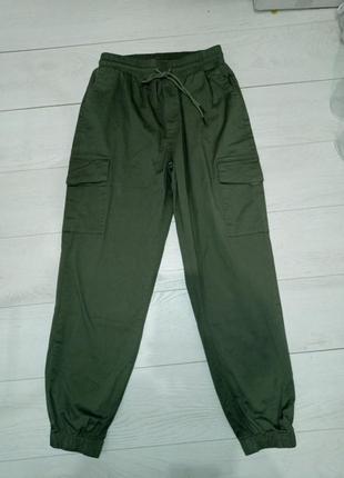 Спортивні жіночі штани карго хакі brave soul s-m