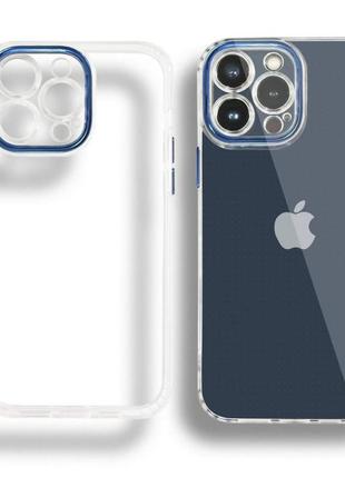 Skin tpu case  —  iphone 13 pro  — blue