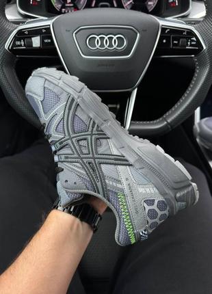 Чоловічі кросівки asics gel-kahana 8 dark grey, чоловічі кеди асикс сірі. чоловіче взуття6 фото