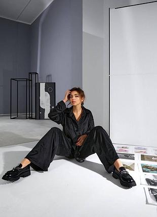 Стильные костюмы в пижамном стиле велюровые 6 цветов костюм велюр Черный бордо-изумруд