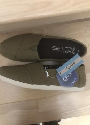 Мокасины слипоны Toms оригинал