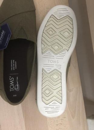 Мокасины слипоны Toms оригинал3 фото