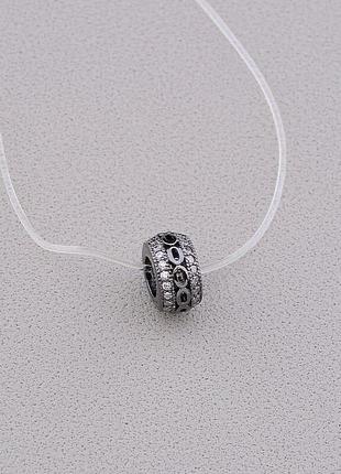 Подвеска  фианит 40 см.