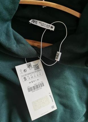 Довга сукня з капюшоном zara4 фото