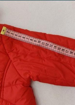 Демисезонная теплая курточка куртка на 12 месяцев4 фото