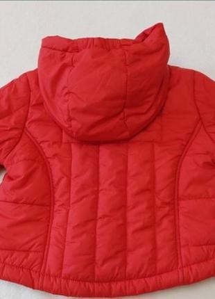 Демисезонная теплая курточка куртка на 12 месяцев2 фото