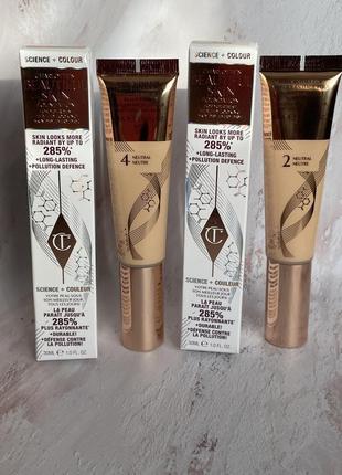 Тональна основа для ідеальної шкіри charlotte tilbury beautiful skin foundation 4n 2n