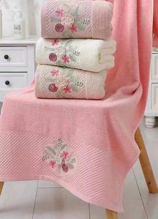 Набір якісних махрових рушників лице -баня