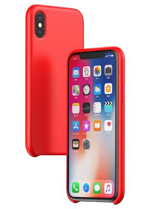 Чохол baseus для iphone x/xs original lsr red (wiapiphx-sl09)