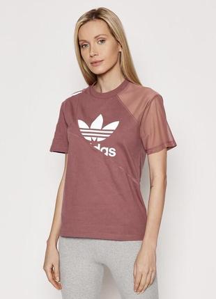 Футболка женская adidas duffle adicolor hc7044