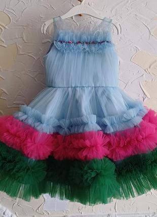 Пишне фатинове плаття, сукня  4 роки prettyruffle