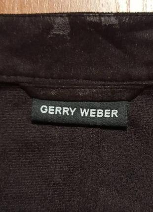 Розкішний жіночий костюм під замшу, gerry weber (германія).10 фото