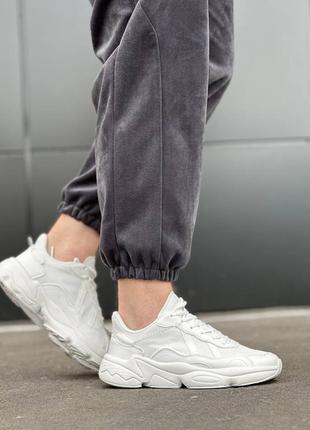 Кросівки чоловічі білого кольору👌 демосезон, легкі в використанні5 фото