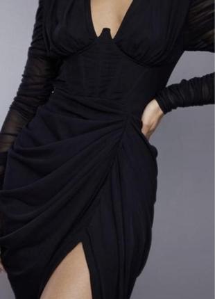 Розкішна сукня міді 16 розмір хл від pretty little sing2 фото