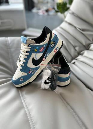 Кросівки унісекс nike sb dunk low racing buggy sand scorcher university Sneakers black