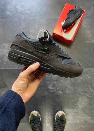 Кросівки nike air max 1 protection pack "blackberry"