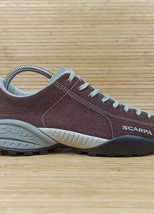 Треккинговые кроссовки scarpa mojito размер 39 (25 см.)4 фото