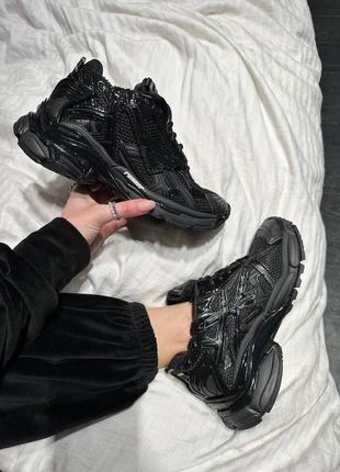 Кросівки balenciaga runner black