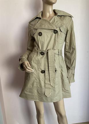 Стильный хлопковый тренч/s/ brend spoom