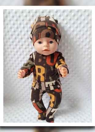 Одежда для куклы беби борн 40-43см6 фото