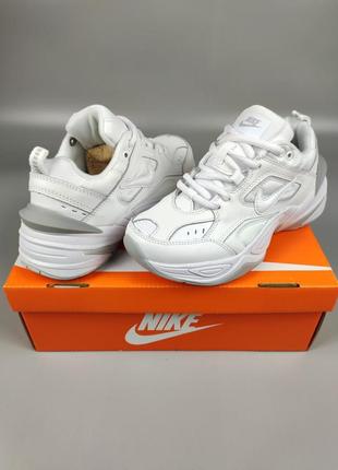 Nike m2k tekno white platinum1 фото