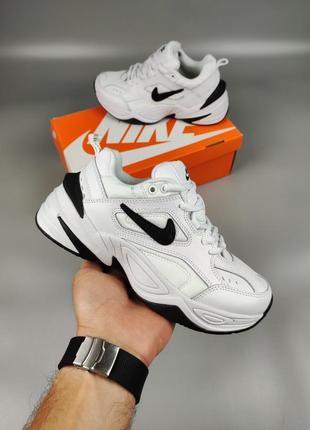 Nike m2k tekno white black3 фото