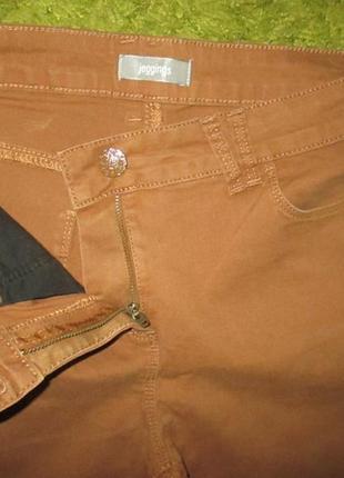 Рыжие как новые джинсы-стрейч-jeggings-пот42-46см8 фото