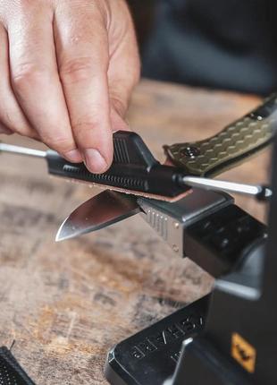 Work sharp точилка механічна the precision adjust elite knife sharpener, wsbchpaj-elt-i3 фото