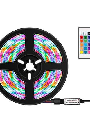 Светодиодная лента rgb 5 м 300 led 3000-6500 к usb puluz tbd0572230006b - топ!