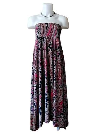 Вінтажна сукня міді в стилі sonia rikel плаття міді сукню-бюстьє сарафан для вагітних