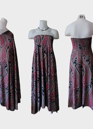 Винтажное платье миди в стиле sonia rikel платье миди платье бюстье сарафан для беременных3 фото