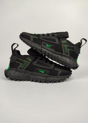 Reebok zig kinetica edge black green