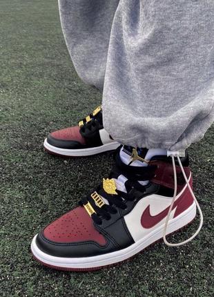 Женские кроссовки jordan retro 1 Ice люкс качество