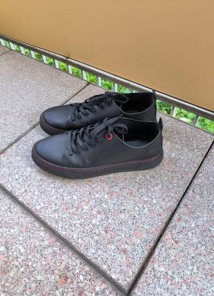 Чорні кросівки/ мокасини на шнурках3 фото