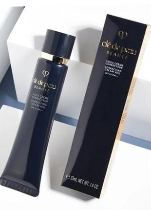 Выравнивающая основа под макияж spf25/pa++ shiseido cle de peau beaute correcting cream veil, япония2 фото