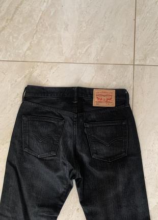 Классические винтажные черные джинсы levi’s levis 501 базовые5 фото