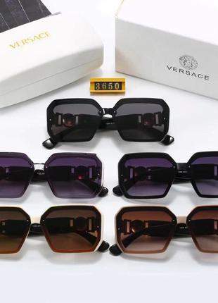 Жіночі стильні сонцезахисні окуляри ve (1305) grey3 фото