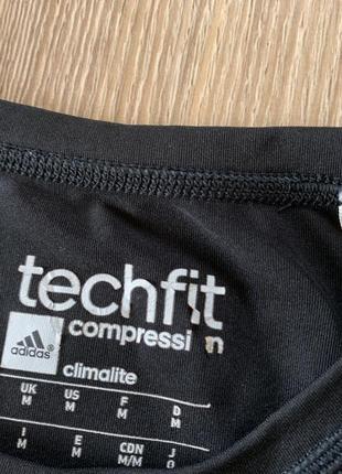Чоловіча спортивна компресійна майка adidas techfit compession8 фото
