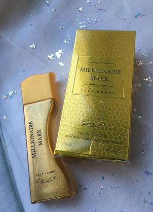 Entity millionaire mark туалетная вода 30 мл древесная пряная восточная цитрусовая мужская (духи парфюм для мужчин)