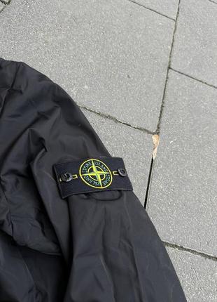 Ветровка stone island gore-tex черная4 фото