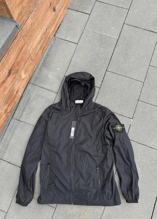 Вітровка stone island gore-tex чорна