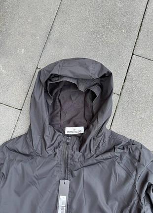 Ветровка stone island gore-tex черная3 фото