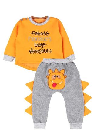 Костюм теплый детский "монстрики"