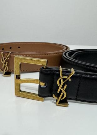 Женский ремень yves saint laurent ysl, пояс ysl